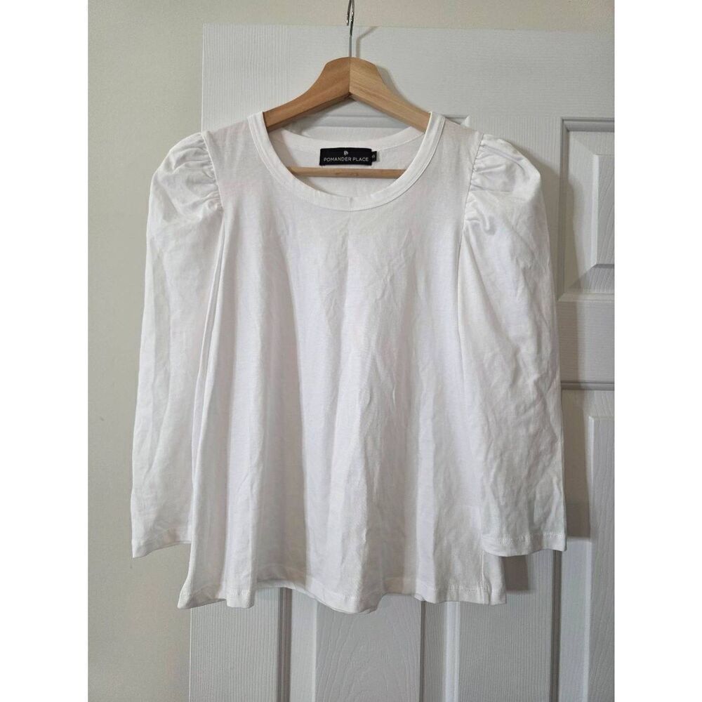 Tuckernuck Pomander Place White T Shirt XS